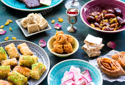 Preview: Assorted eastern desserts