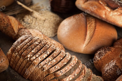 Preview: Delicious Fresh Bread Food Concept