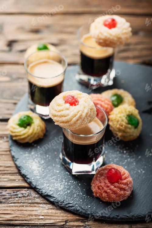 Preview: Traditional Italian cookes with almond