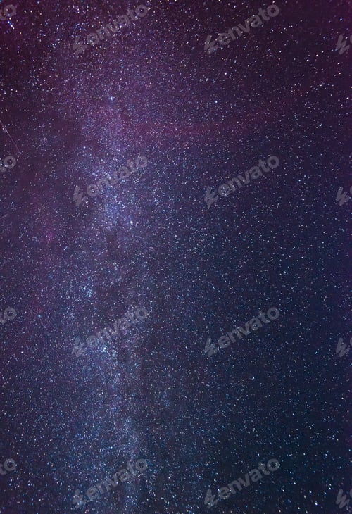 Preview: Stunning starry sky on a cloudless winter night