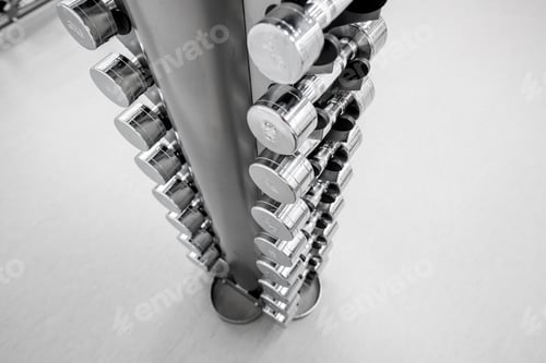 Preview: Dumbbells at the gym