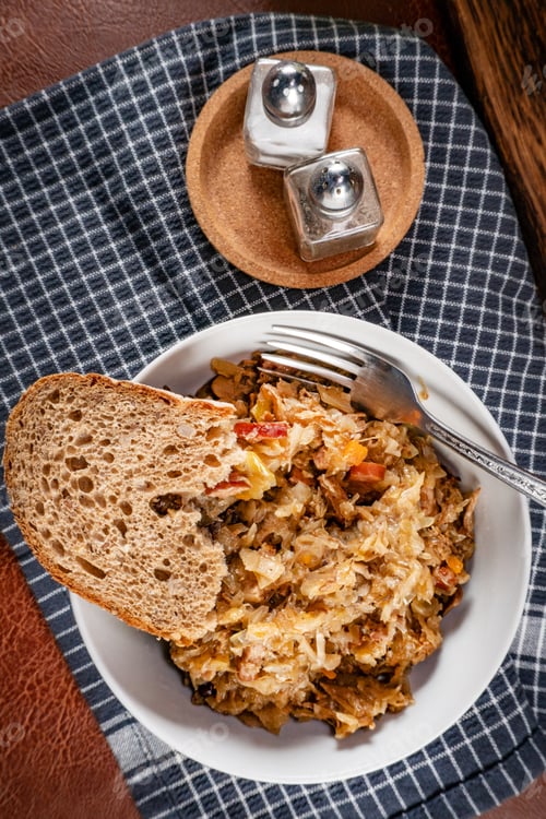 Preview: Bigos - traditional Polish cuisine.