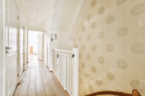 Preview: Door of room near staircase at home