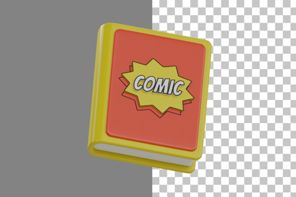 Preview: Comic Book 3D Icon