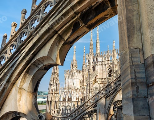 Preview: Terraces of Cathedral and roof