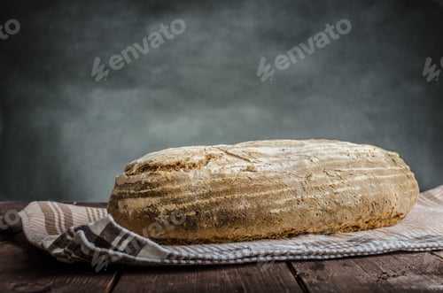 Preview: Home baked bread from sourdough rye