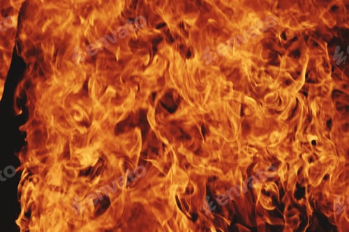 Preview: Closeup shot of campfire at the time of festival