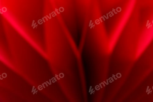Preview: Detail of the blurred red honeycomb paper ball decoration