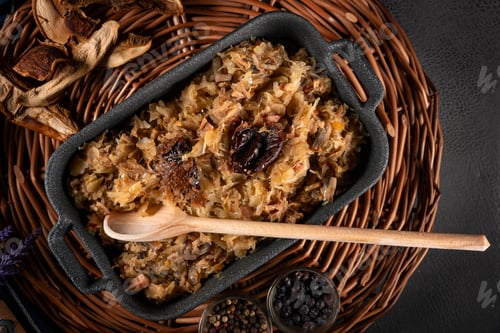 Preview: Bigos - traditional Polish food.