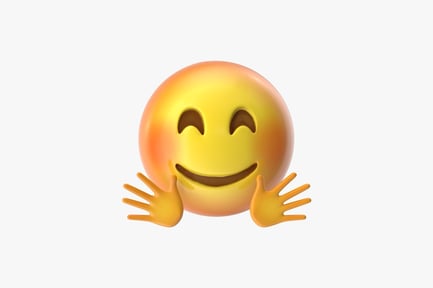 Preview: Smiling Hug Emoji