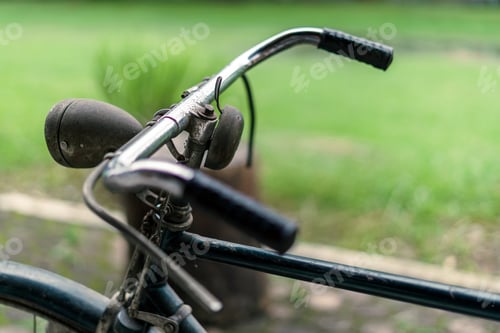 Preview: Roadster bike handlebars, lights, and bell