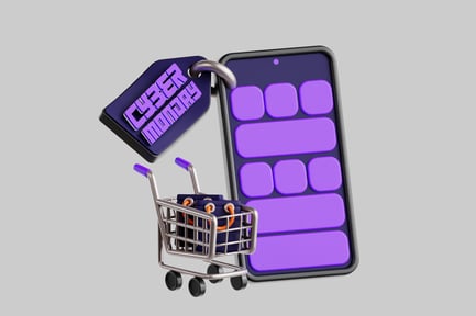 Preview: Cyber monday shopping concept