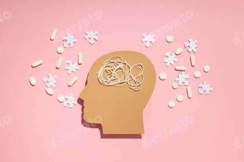 Preview: Dementia and parkinson's disease, ADHD, composition for head disease theme
