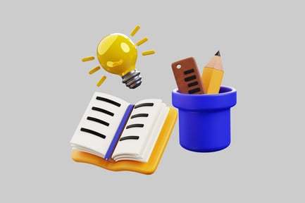 Preview: Open book with idea bulb