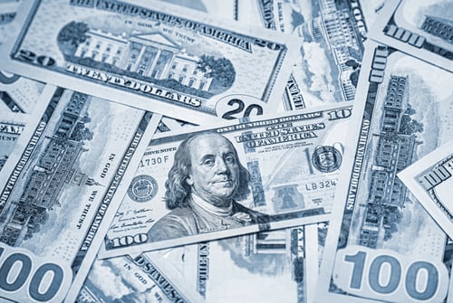 Preview: Close-Up of United States Currency Money Background