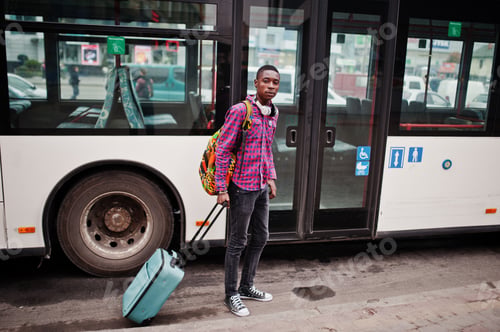 Preview: Black man traveler