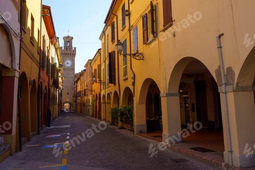 Preview: Castel San Pietro Terme, Bologna province, historic city