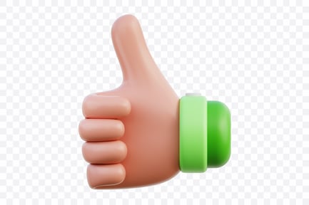 Preview: Thumbs Up Hand Gesture