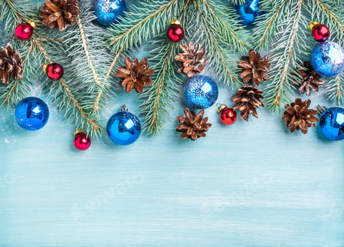 Preview: New Year or Christmas background