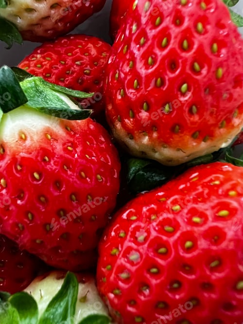 Preview: Close up of Strawberries.