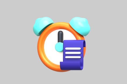 Preview: Deadline time alarm clock with list