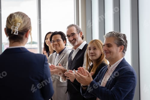 Preview: Group of multiethnic businessmen