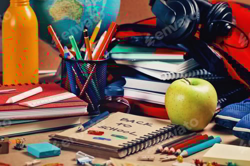 Visualização: Material escolar