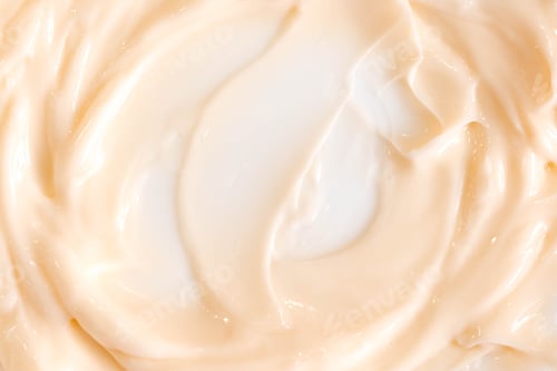 Preview: Cosmetics. Cream pink background texture. beige abstract texture for the face mask.