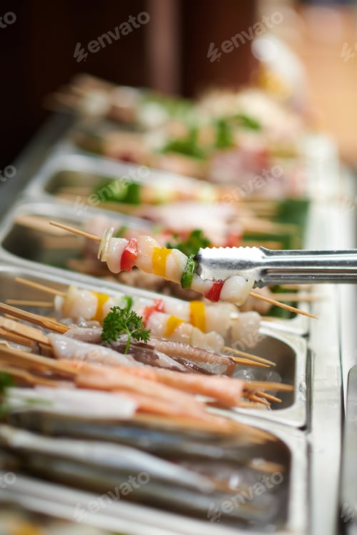 Preview: Tourist Buying Scallop Skewer