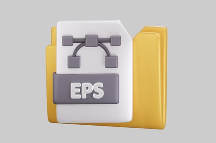 Preview: File folder with EPS label