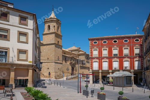 Preview: Trinity Church and Plaza Andalucia Square - Ubeda, Jaen, Spain