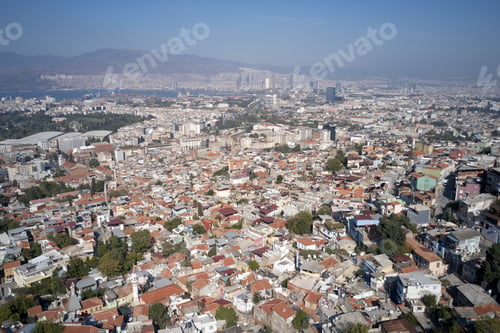 Preview: Landscape of city of Izmir, Turkey.