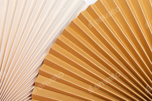 Preview: Abstract background with textured paper fans