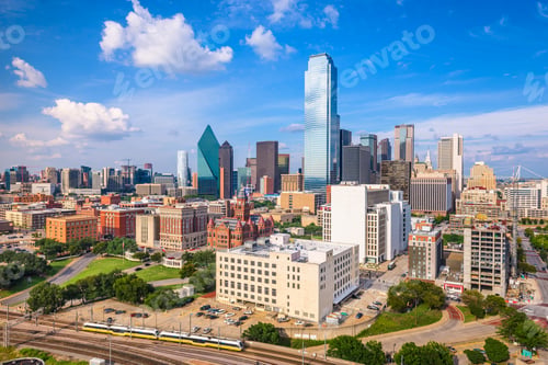 Preview: Dallas, Texas, USA Skyline