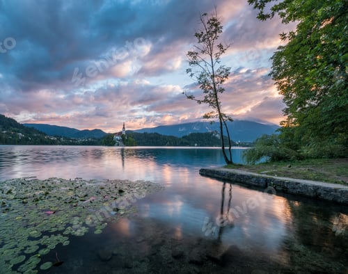Preview: Lake Bled on a spring morning