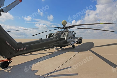 Preview: russian attack helicopter Mi 28