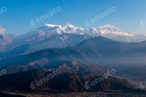 Preview: Landscape view of Mountain range