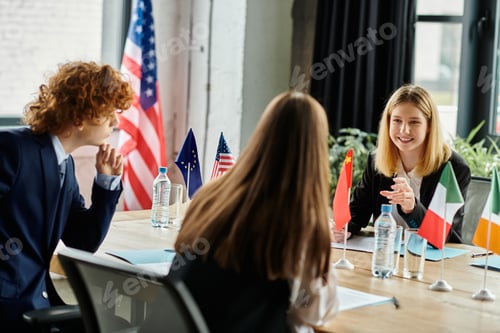 Preview: Teenagers Engage in Global Diplomacy at Model UN Conference
