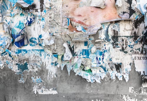 Preview: Old torn posters