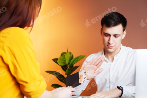 Preview: Employee is given a bribe for signing a contract