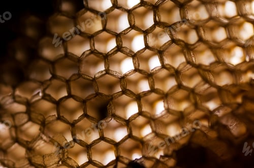 Preview: Texture and pattern of honeycomb, Abstract background