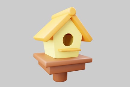 Preview: Spring birdhouse post
