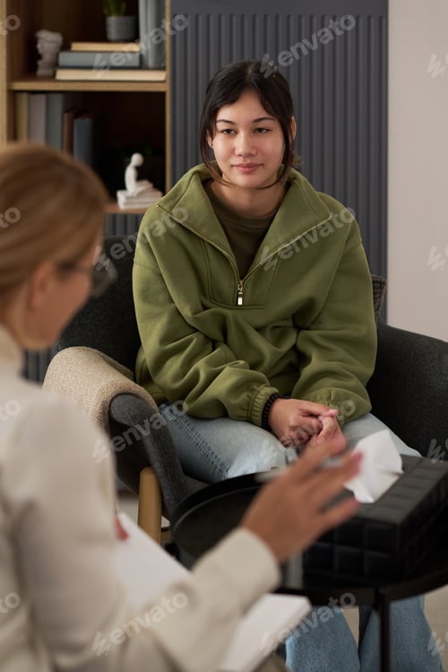 Preview: Teenage Girl in Therapy Session