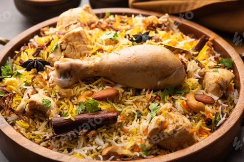 Preview: authentic chicken biryani
