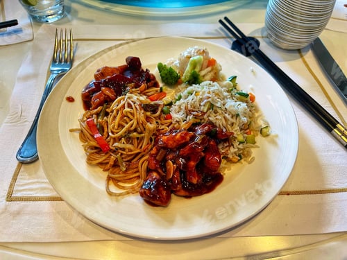 Preview: Delicious Chinese cuisine at the Golden Dragon at the Taj Palace in Mumbai, India.