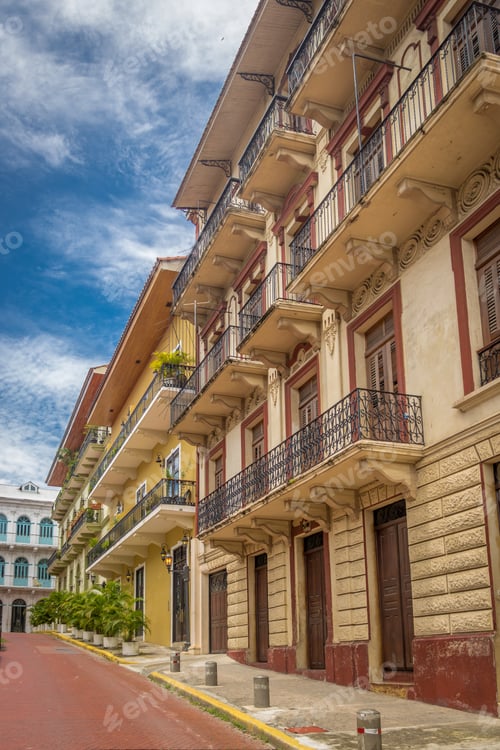 Preview: Old buildings in Casco Viejo - Panama City, Panama