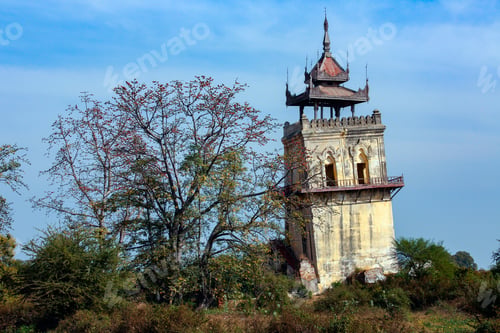 Preview: Abandoned building near Innwa - Myanmar