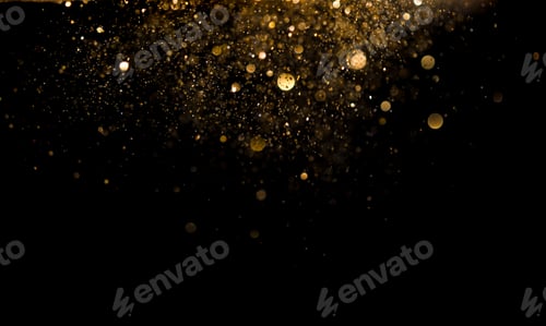 Preview: Bokeh Abstract Background with Glitter Lights. Blurred Soft vintage colored.