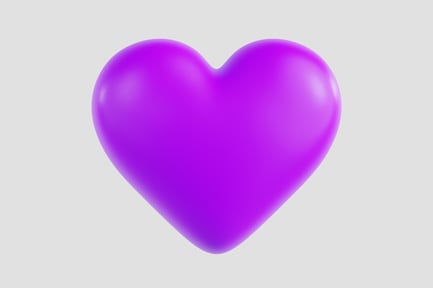 Preview: 3D Purple Love