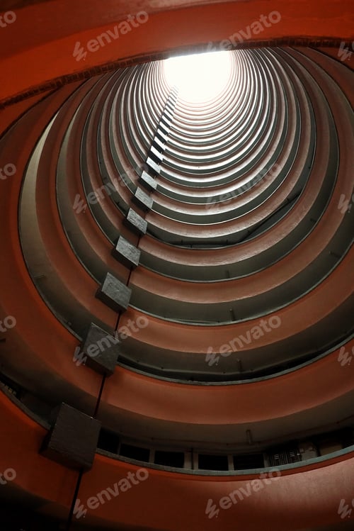 Preview: Cylindrical architectural building in Hong Kong